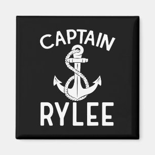 Captain Rylee Anchor Boat Boating Yacht Ship Magnet