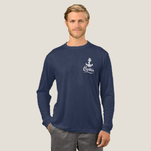 Captain Sailboat Anchor Nautical Design Tri-Blend Shirt