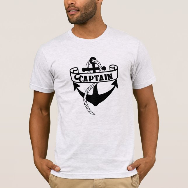 Captain Sailing Anchor Shirt (Front)