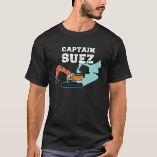 Captain Suez  Suez Canal Meme T-Shirt