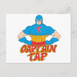 Captain Tap! Postcard