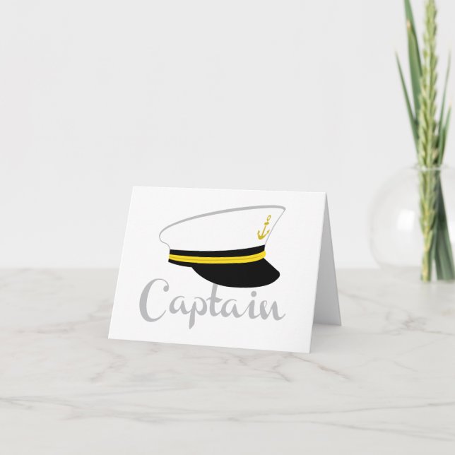 Captain Thank You Card (Front)