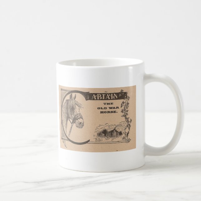 Captain The Old War Horse Coffee Mug (Right)
