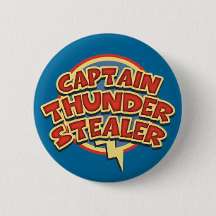Captain Thunderstealer 6 Cm Round Badge