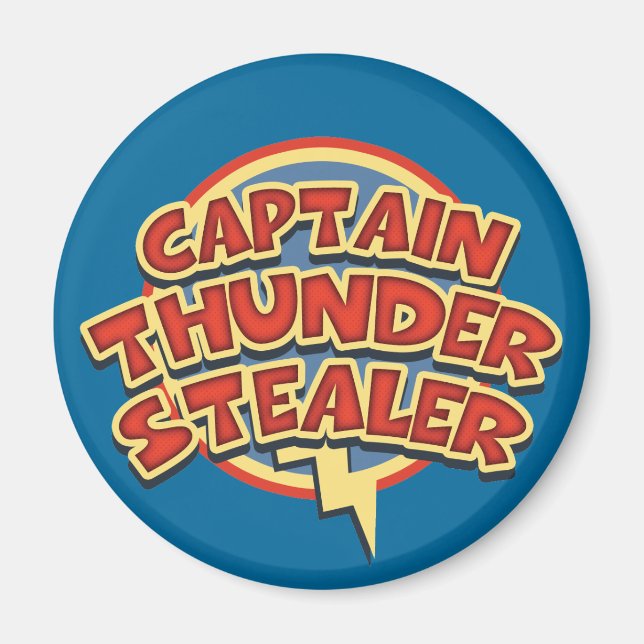 Captain Thunderstealer Magnet (Front)