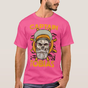 Captain Tobias Ship'S Wheel Sailor Seaman Unique A T-Shirt