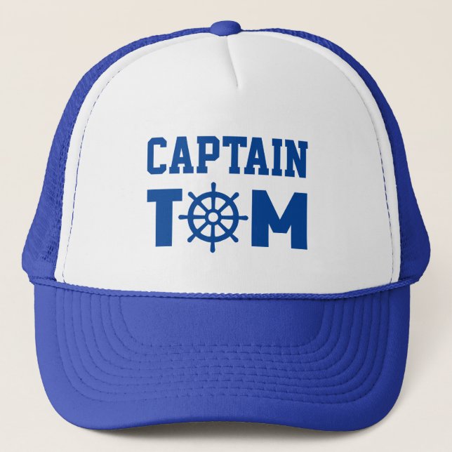 Captain Tom Trucker Hat (Front)
