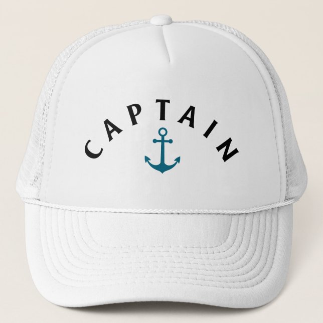 Captain Trucker Hat (Front)