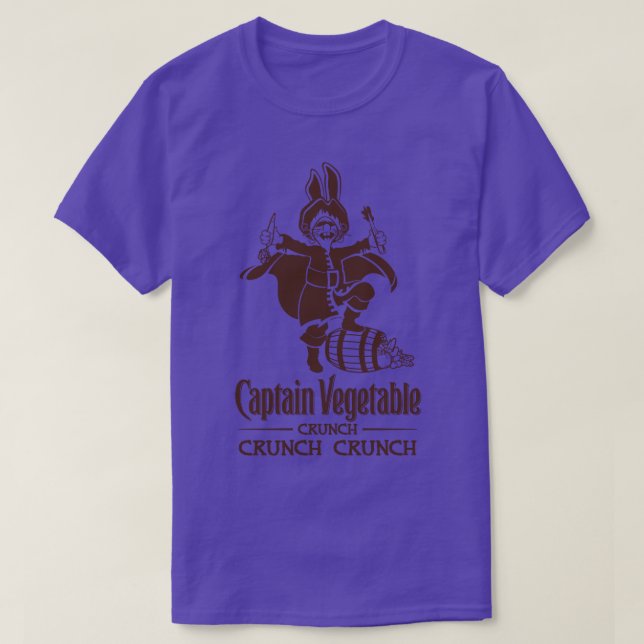 Captain Vegetable T-Shirt (Design Front)