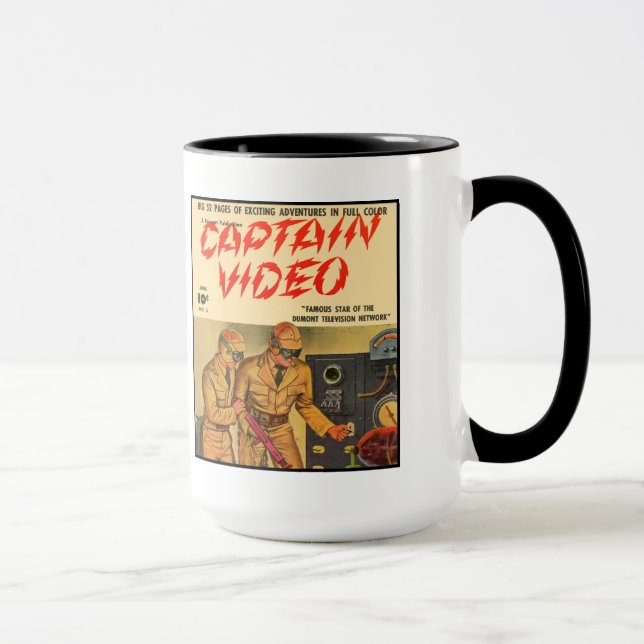 Captain Video Mug (Right)