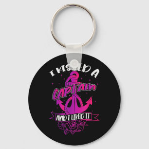 Captain Wife Women Girl Boat Owner Key Ring