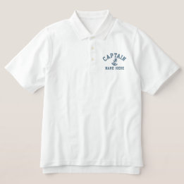 Captain - With Anchor customisable