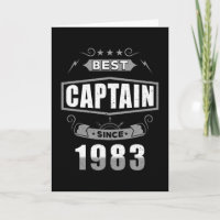 Captain's Birthday Best Captain Since 1983