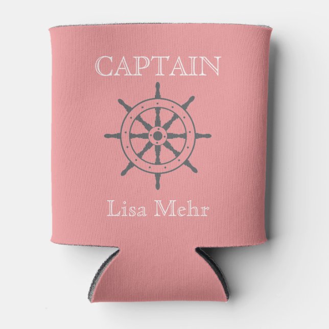 Captain's Can Cooler (Hers) (Front)