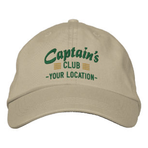 Captain's CLUB Personalise it Embroidered cap