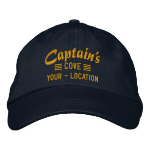 Captain's COVE Personalise it Embroidered cap