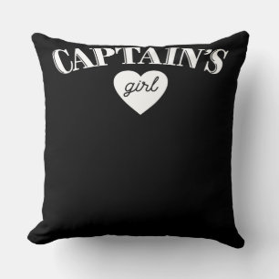 Captains Girls Pilot Cute Boat Military Team Cushion