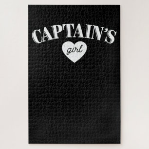 Captains Girls Pilot Cute Boat Military Team Jigsaw Puzzle