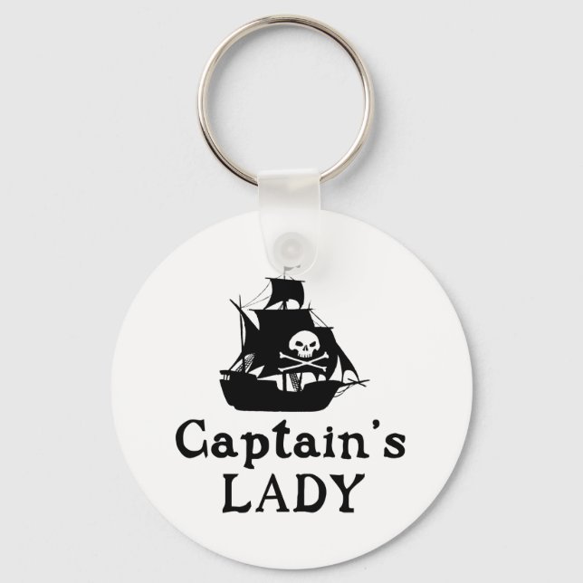Captain's Lady Key Ring (Front)