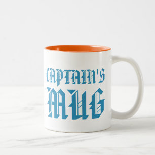Captain's mug Fun Humour Slogan Kids Mug