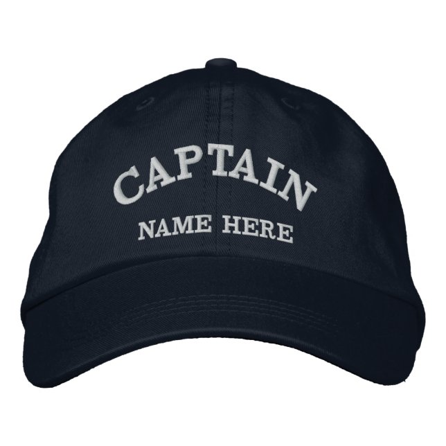 Captains Name Sailor Hat (Front)