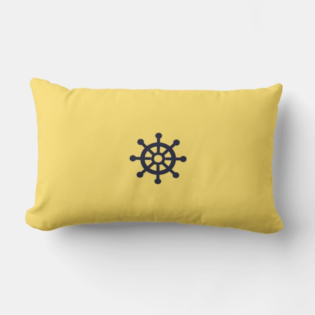 Captain's Pillow in Sunshine (Front)