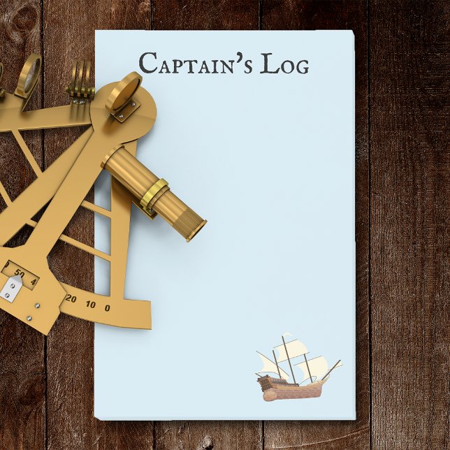 Captain's Ship Log Post-it Notes (Creator Uploaded)