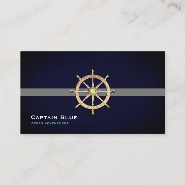 Captains Wheel Business Card (Front)