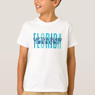 Captiva Island Beach Florida (Ocean Waves) T-Shirt