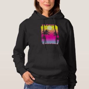 Captiva Island Florida Fl Summer Vintage Sunset Hoodie