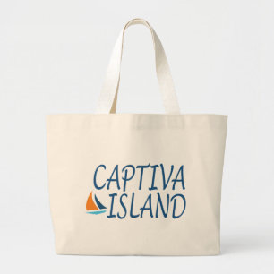 Captiva Island Large Tote Bag