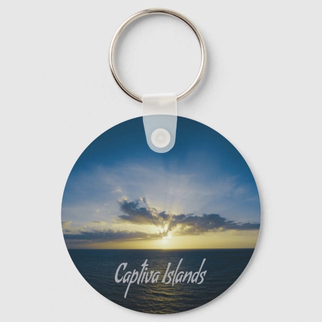 Captiva Islands Florida Key Ring (Front)
