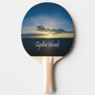 Captiva Islands Florida Ping Pong Paddle