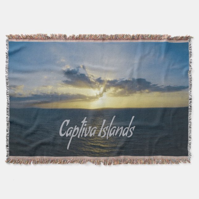 Captiva Islands Florida Throw Blanket (Front)