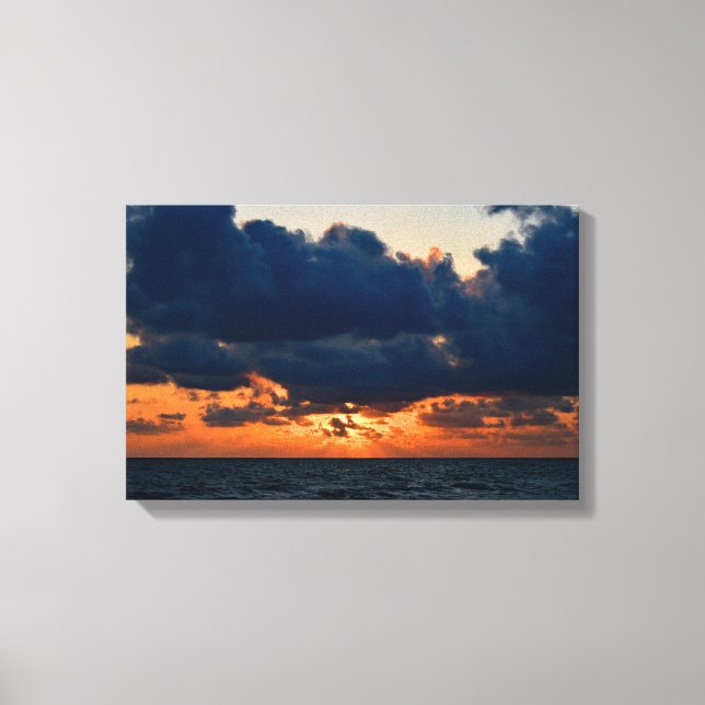 Captiva Sunset Canvas Print (Front)