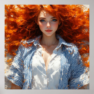 Captivating Beauty Poster