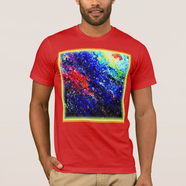 Captivating Colours of the Universe. Buy Now T-Shirt (Front)