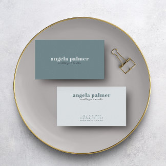 Captivating Cool: Modern Design, Classic Business Card