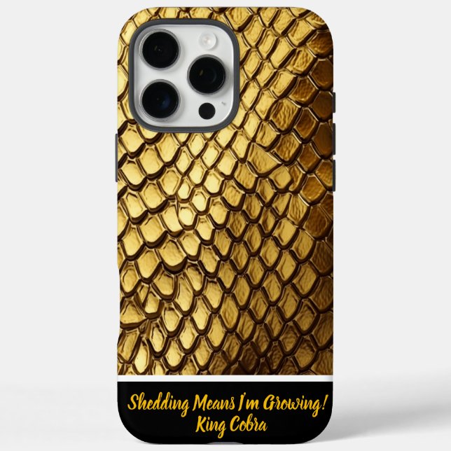 Captivating golden snake skins shimmering in light Case-Mate iPhone case (Back)