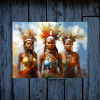 Captivating Karo Tribe Women - Poster Prints