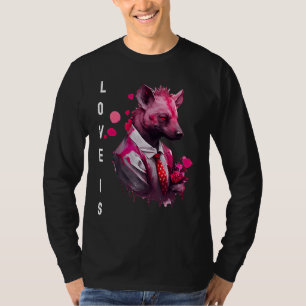 Captivating Love is With Heart Animal Valentine's  T-Shirt