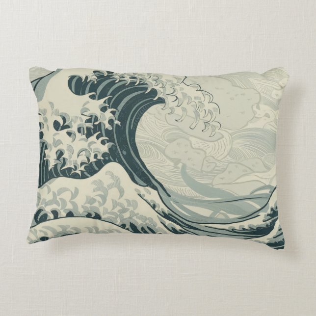 Captivating Pattern Accent Pillow (Back)
