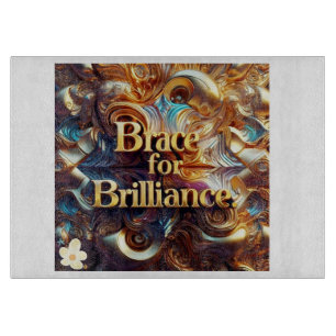 "Captivating Radiance" Cutting Board