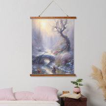 Captivating Winter Wonderland Landscape Art