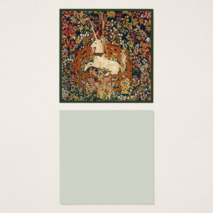 Captive Unicorn from mediaeval tapestry
