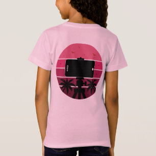 Capture Life Vibes – Tropical Sunset Creator T-Shirt