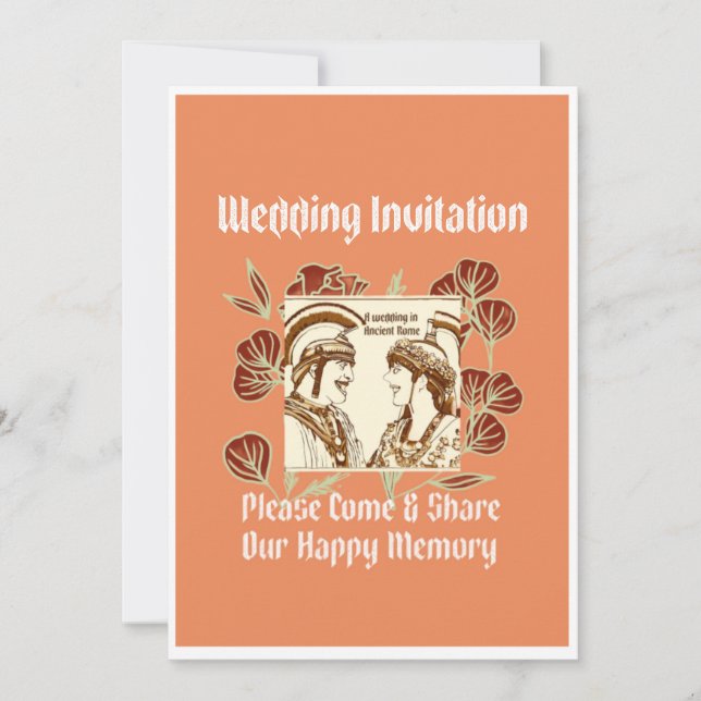 Capture Memories  Invitation (Front)