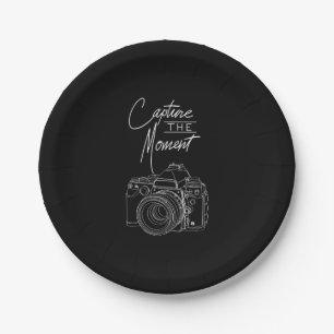 Capture  Moment Camera Photography  Photographer Paper Plate