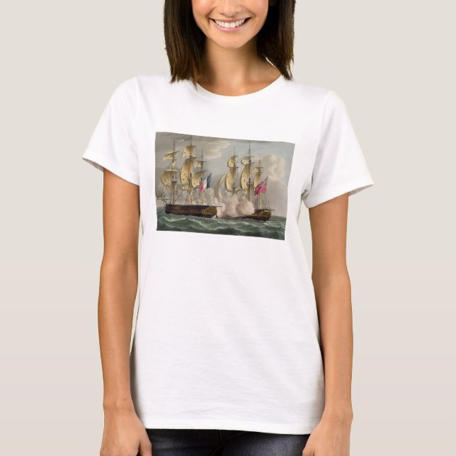 Capture of L'Immortalite, October 20th 1798, from T-Shirt (Front)