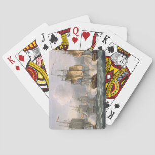 Capture of the Dorothea, July 15th 1798, engraved Playing Cards